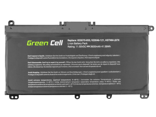 Green Cell Battery TF03XL HSTNN-LB7X 920046-421 920070-855 for HP 14-BP Pavilion 14-BF 14-BK 15-CC 15-CD 15-CK 17-AR
