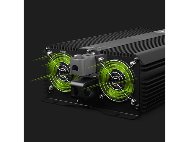 Green Cell Power Inverter PRO 12V to 230V 2000W/4000W Modified sine wave