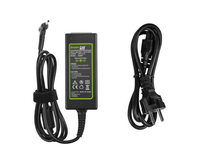 Green Cell PRO Charger / AC Adapter 19V 2.1A 40W for Asus Eee PC 1001PX 1001PXD 1005HA 1201HA 1201N 1215B 1215N X101 X101CH