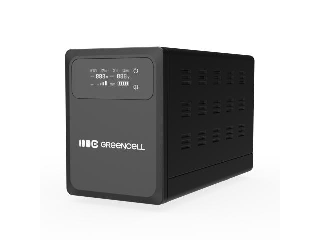 Green Cell Uninterruptible Power Supply UPS 1500VA 1000W with LCD Display