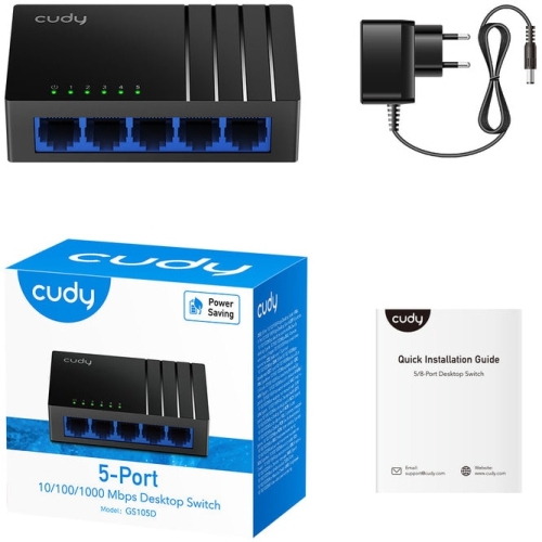 Switch Cudy GS105D, 5 porturi