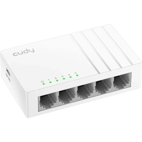 Switch Cudy GS105U, 5 porturi, PoE