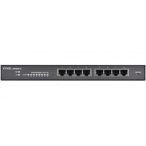 Switch ZyXEL GS1900-8-EU0102F, 8 Porturi