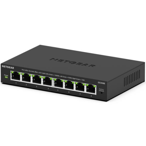 Switch Netgear GS308Ev4, 8 porturi