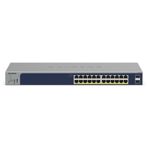 Switch Netgear GS724TPv3, 24 porturi, PoE+