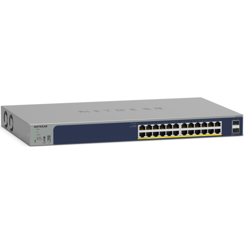 Switch Netgear GS724TPPv3, 24 porturi, PoE+