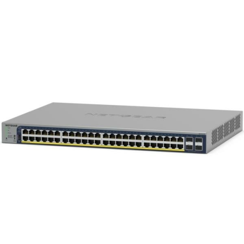 Switch Netgear GS728TPv3, 24 porturi, PoE+