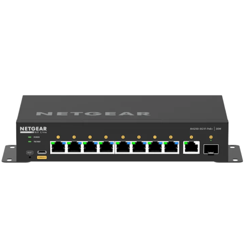 NETGEAR 10PT M4250-9G1F-POE+ Managed Switch