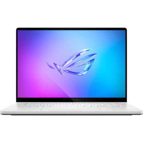 Laptop ASUS ROG Zephyrus G16 (2025) GU605CX-QR118, Intel Core Ultra 9 285H, 16 inch, RAM 64GB, SSD 2TB, nVidia GeForce RTX 5090 24GB, No OS, Platinum White
