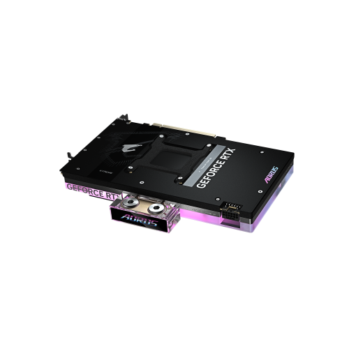Placa video Gigabyte nVidia GeForce RTX 5090 AORUS XTREME WATERFORCE WB 32 GB, GDDR7, 512 bit