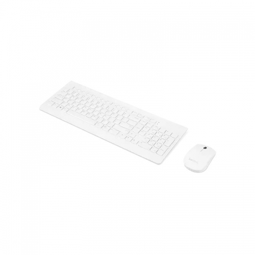 Kit Wireless Lenovo 510 - Tastatura, USB Wireless, White + Mouse Optic, USB Wireless, White