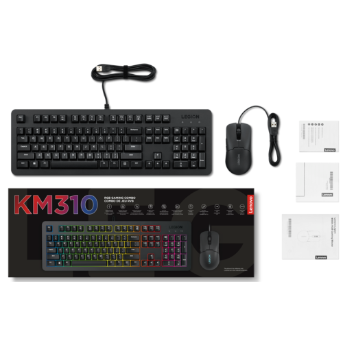 KEYBOARD +MOUSE GAMING/LEGION KM310 GX31N91913 LENOVO