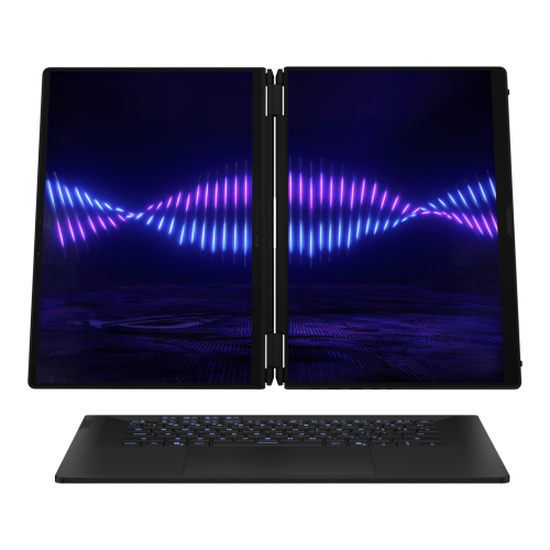 Laptop ASUS ROG Zephyrus Duo 16 (2026) GX651AX-SR075X, Intel Core Ultra 9 386H, 2 x 16 inch Touch, RAM 64GB, SSD 2TB, nVidia GeForce RTX 5090 24GB, Windows 11 Pro, Stellar Grey