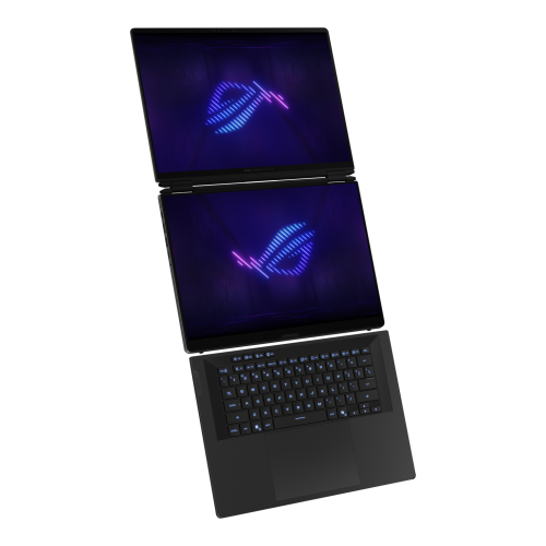 Laptop ASUS ROG Zephyrus Duo 16 (2026) GX651AX-SR075X, Intel Core Ultra 9 386H, 2 x 16 inch Touch, RAM 64GB, SSD 2TB, nVidia GeForce RTX 5090 24GB, Windows 11 Pro, Stellar Grey