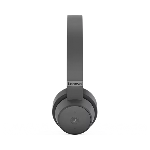 Casti cu microfon Lenovo Go Wireless ANC, Bluetooth, Storm Grey