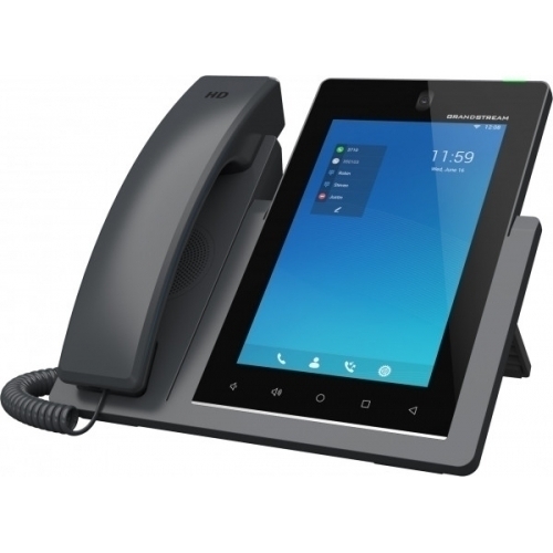 Telefon IP Grandstream GXV3470, 16 conturi SIP, 16 linii, PoE, Dark Gray