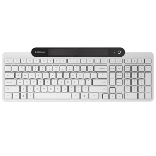 Tastatura Lenovo 800 Self-Charging, Bluetooth, White
