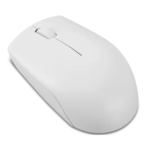 Mouse Optic Lenovo 300, USB Wireless, Cloud Grey