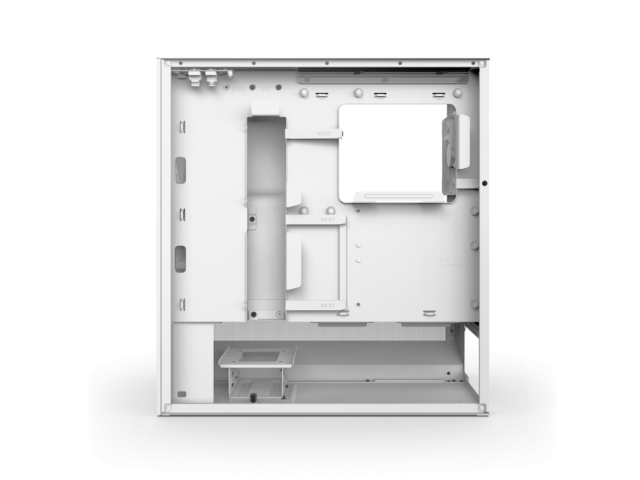 NZXT PC case H5 Flow midi tower white window