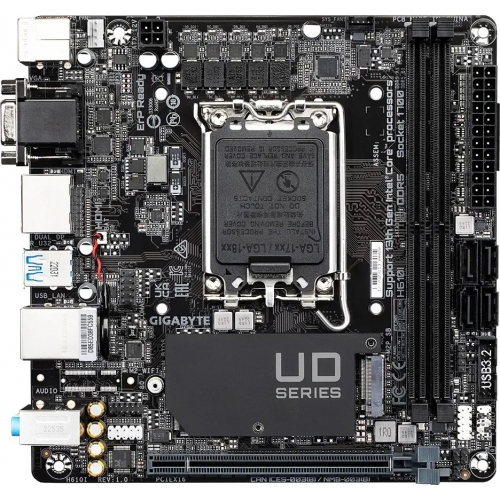 Placa de baza Gigabyte H610I, Intel H610, Socket 1700, mITX