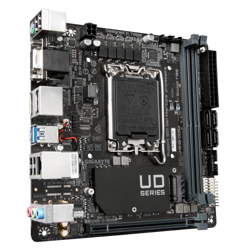 Placa de baza Gigabyte H610I DDR4, Intel H610, Socket 1700, mITX