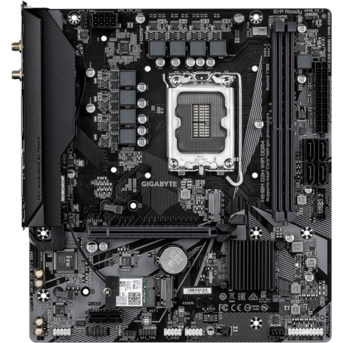 Placa de baza Gigabyte H610M D3H WIFI DDR4, Intel H610, Socket 1700, mATX