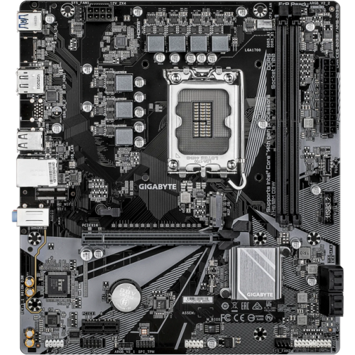 Placa de baza Gigabyte H610M D3W WF6, Intel H610, Socket 1700, mATX