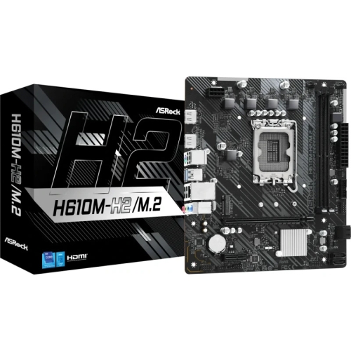 Placa de baza ASRock H610M-H2/M.2, Intel H610, Socket 1700, mATX