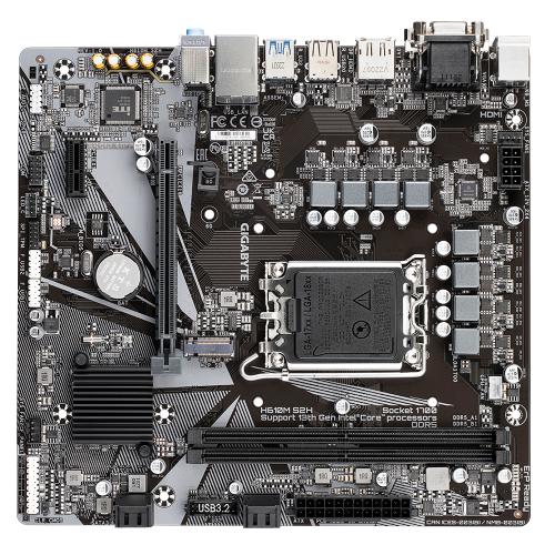 Placa de baza GIGABYTE H610M S2H, Intel H610, Socket 1700, mATX