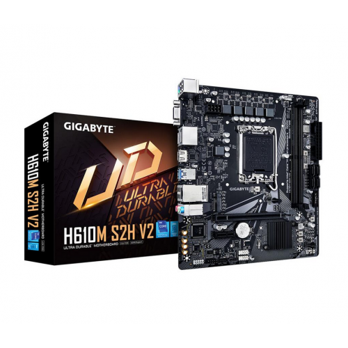 Placa de baza Gigabyte H610M S2H V2, Intel H610, Socket 1700, mATX