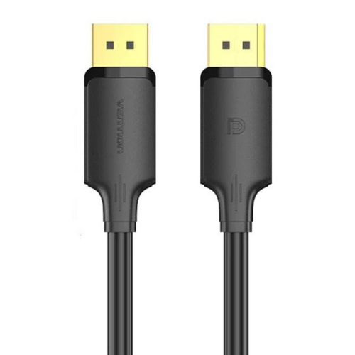 Cablu Vention HAKBF, DisplayPort male - DisplayPort male, 1 m, Black
