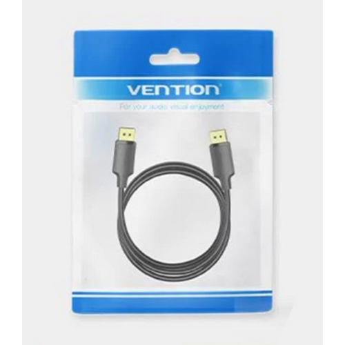Cablu Vention HAKBF, DisplayPort male - DisplayPort male, 1 m, Black