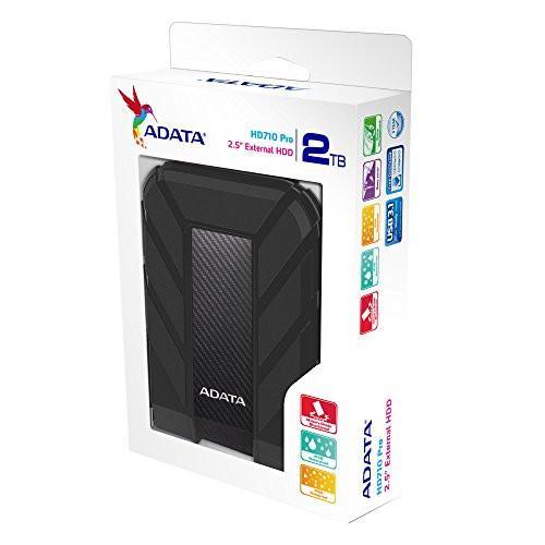 Hard disk portabil A-Data HD710 Pro 2TB, USB 3.1, 2.5inch, Black