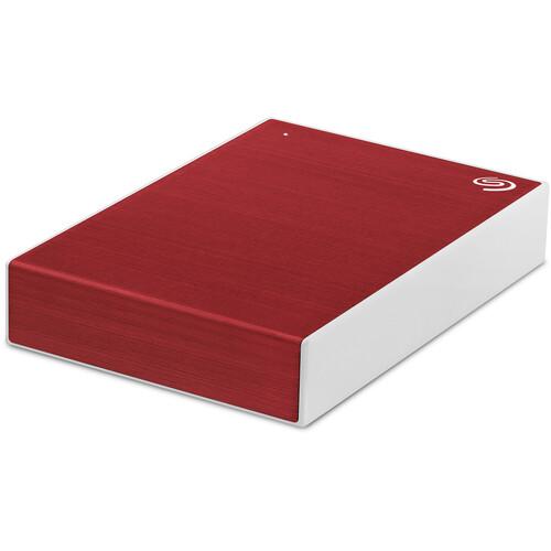 Hard Disk portabil Seagate One Touch 5TB, USB 3.0, 2.5inch, Red