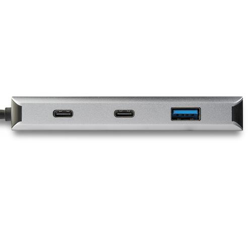 Hub USB Startech HB31C2A2CB, 2x USB 3.2 gen 1+ 2x USB-C, Gray