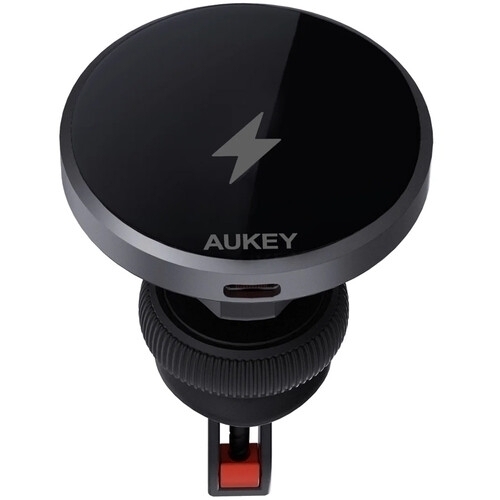 Incarcator auto AUKEY Qi2 Wireless, 3 A, 15 W, Black