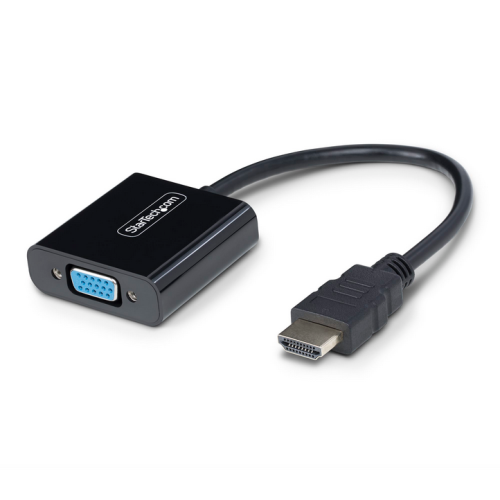 Adaptor Startech HD2VGAE3, HDMI male - VGA female, Black
