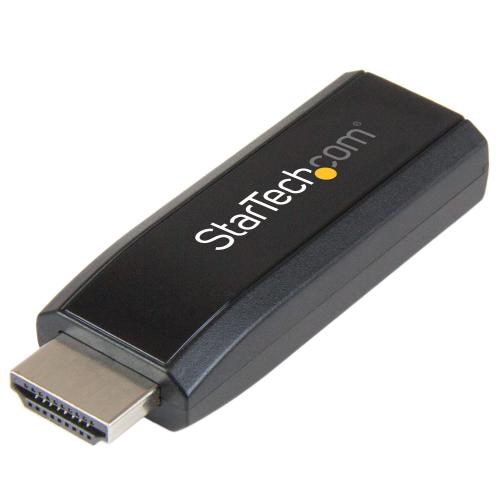 Adaptor Startech HD2VGAMICRA, HDMI - VGA, Black