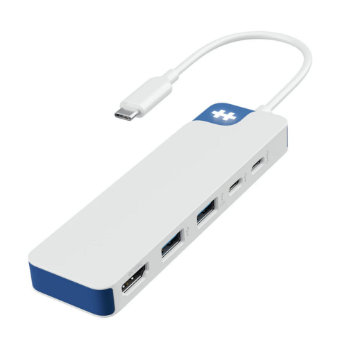 Docking Station Targus HyperDrive Flex 5, White-Blue