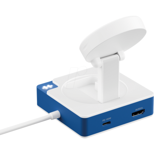 Docking Station Targus HyperDrive Flex, 7.5 W, White-Blue