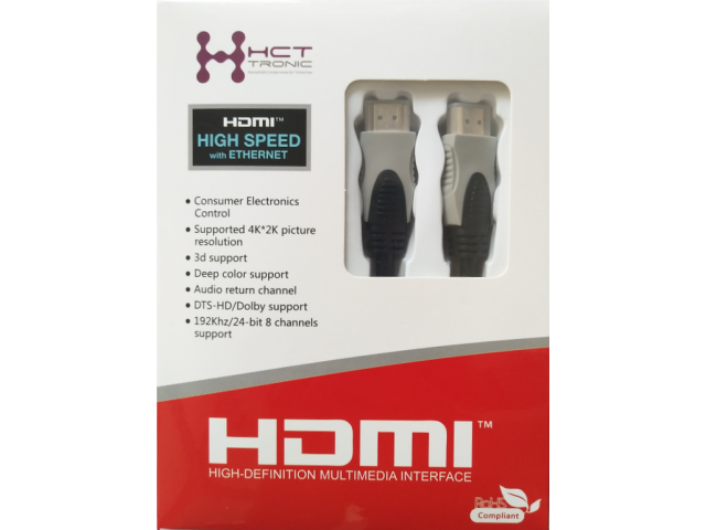 Cablu HDMI versiune 2.0 HDMI A tata la HDMI A tata, 15m, rezolutie maxima: 4Kx2K - HCT028-138