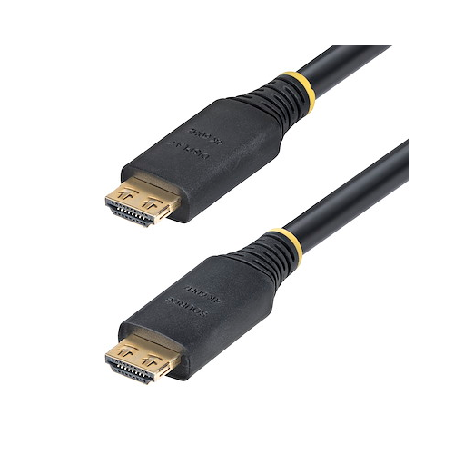 Cablu StarTech HDMI2-CABLE-GRIP-10M, HDMI male - HDMI male, 10 m, Black