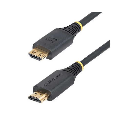 Cablu StarTech HDMI2-CABLE-GRIP-1M, HDMI male - HDMI male, 1 m, Black