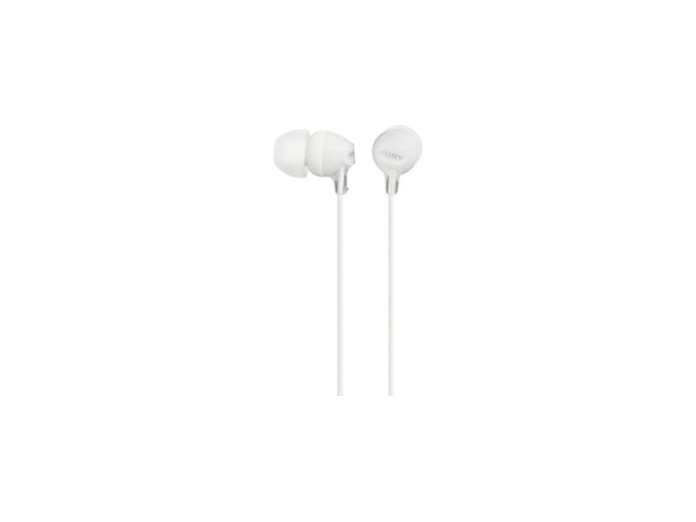 HEADPHONES SONY MDR-EX15 AP WHITE