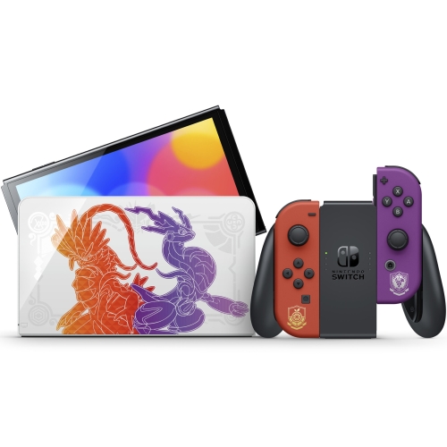 Nintendo Switch OLED, Red and Violet