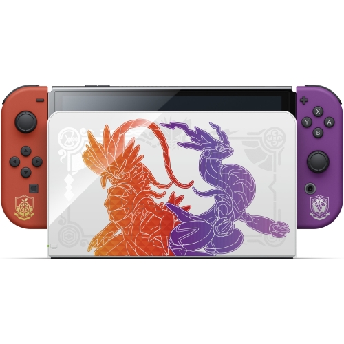 Nintendo Switch OLED, Red and Violet