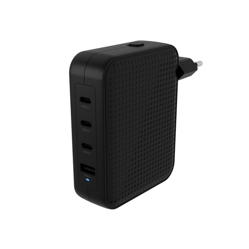 Incarcator retea Targus 70336, 4 x USB-C, 1 x USB, 145W, Black