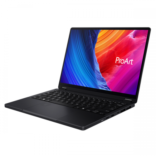 Laptop 2-in-1 ASUS ProArt PX13 OLED HN7306WI-LX010X, AMD Ryzen AI 9 HX 370, 13.3 inch Touch, RAM 32GB, SSD 2TB, nVidia GeForce RTX 4070 8GB, Windows 11 Pro, Nano Black