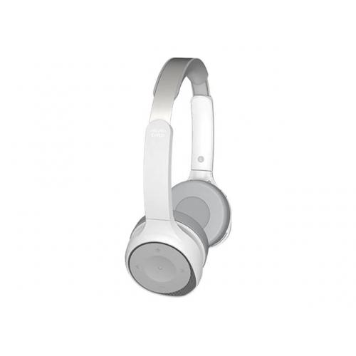 Casti cu microfon Cisco 730, Bluetooth/USB-A, White