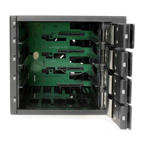 Rack HDD Startech HSB4SATSASBA, SATA, 3.5inch, Black
